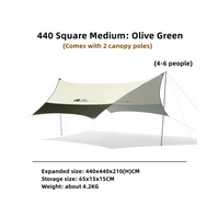 Mobi Garden Medium Firmament Oxford Cloth Tent with Silver Coated Tarp 440