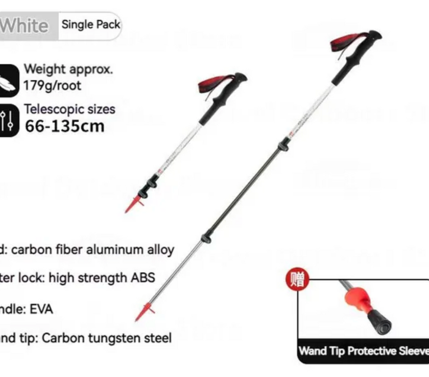 Naturehike Hoar Trek UL Carbon Aluminum  Outer Lock Trekking Pole