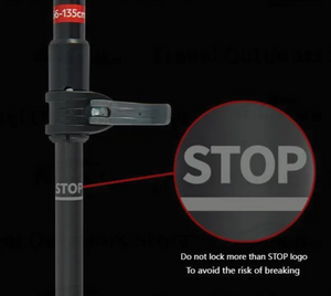 Bâton de randonnée Naturehike en carbone et aluminium - Army Green