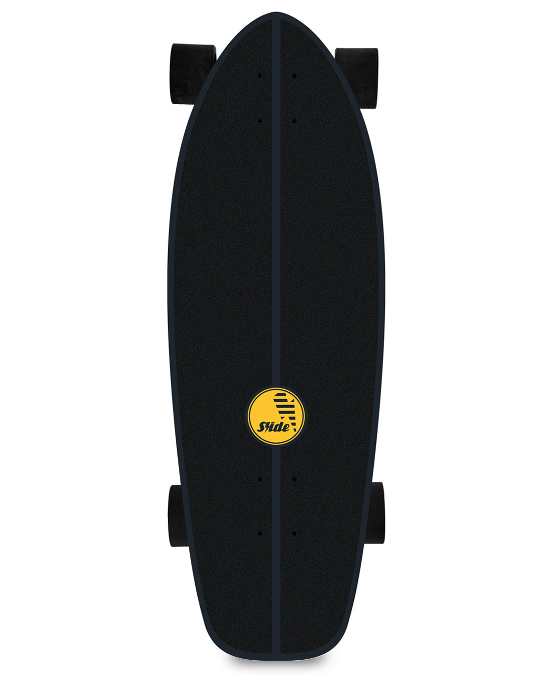 Slide Cmc 31'' Surf Skateboard- Cold Gold