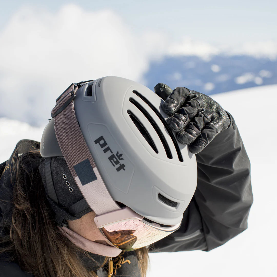 Pret Corona X Platinum Extra Light Helmet