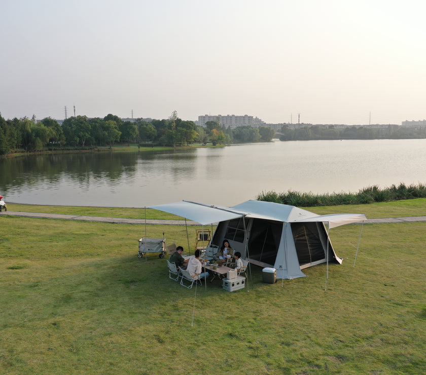 Mobi Garden Holiday Mountain Residence 10.9 Tent (Black Coated)