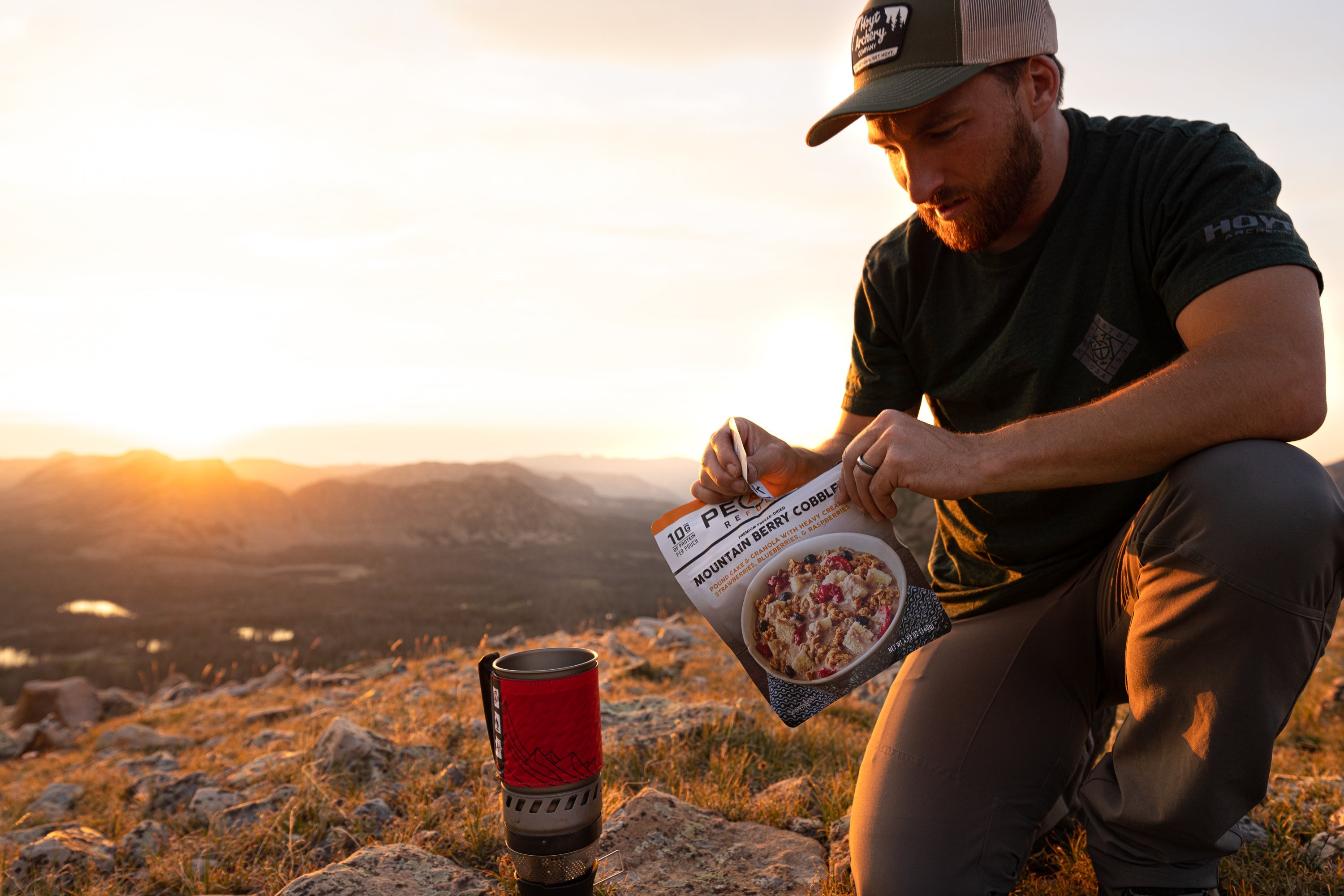 Peak Refuel Mountain Berry Cobbler Freeze-Dried Dessert - 2 Servings