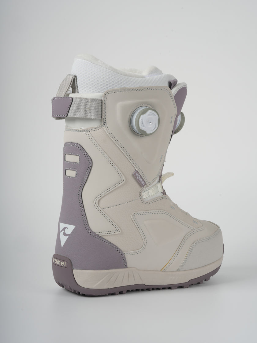 VAMEI  Lavender Mist Dual Knob Snowboard Boots - Women's