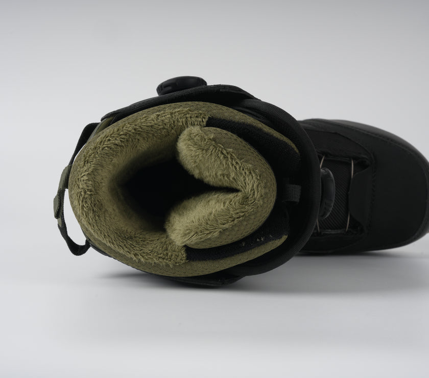 VAMEI  PRO Obsidian Green Dual Knob Snowboard Boots - Men's