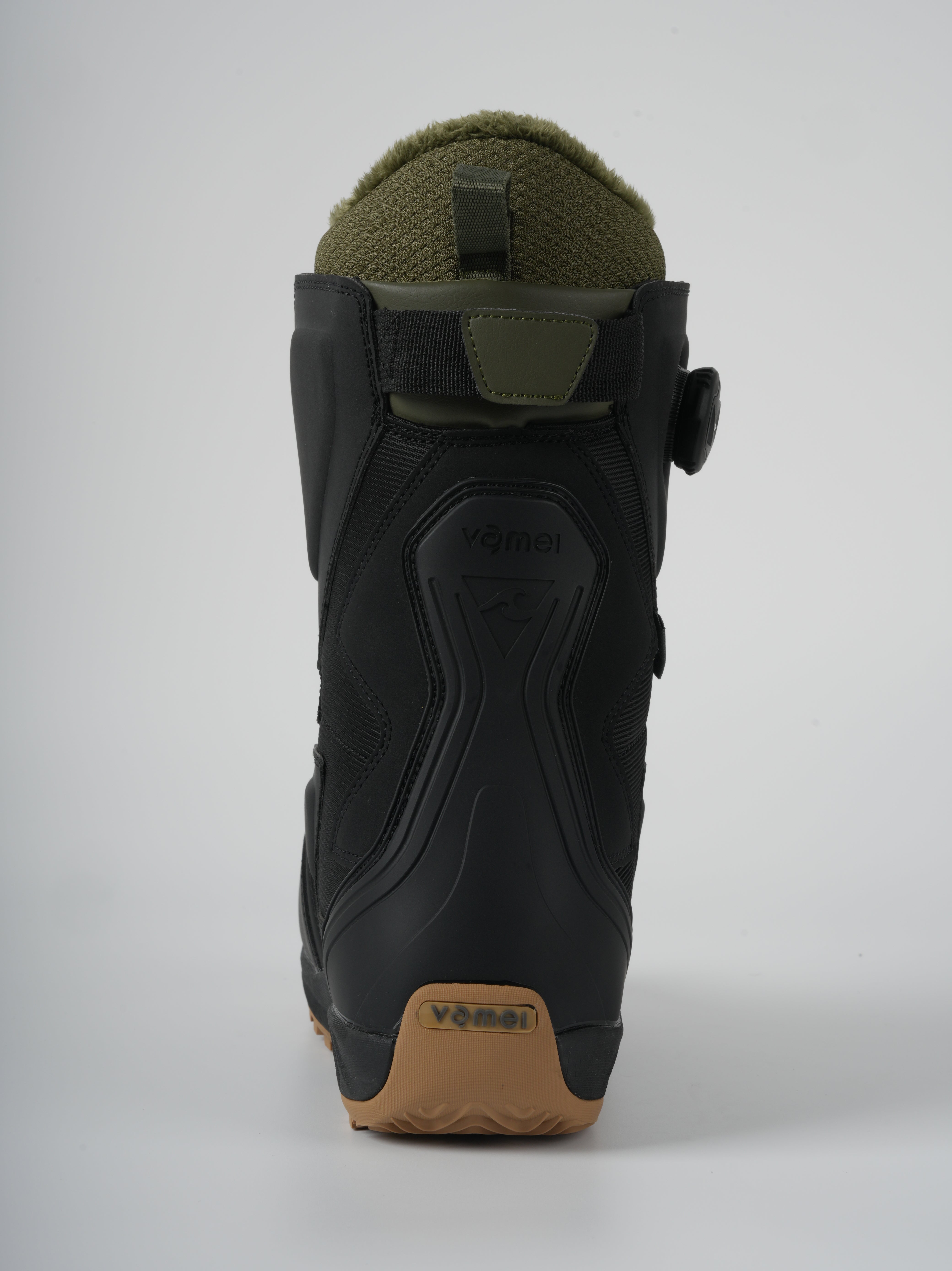 VAMEI  PRO Obsidian Green Dual Knob Snowboard Boots - Men's