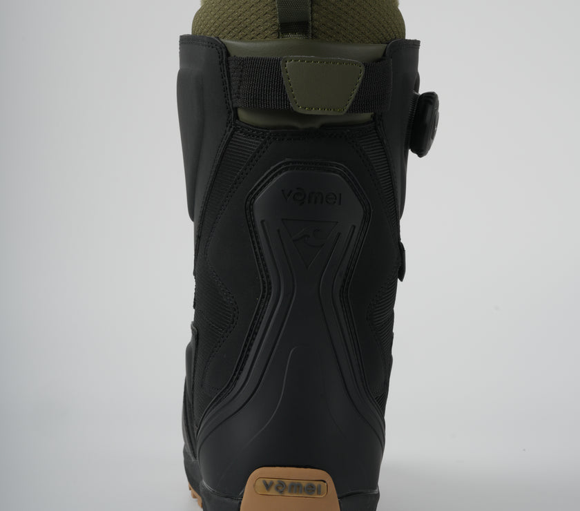 VAMEI  PRO Obsidian Green Dual Knob Snowboard Boots - Men's