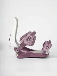 VAMEI White and Pink Snowboard Bindings
