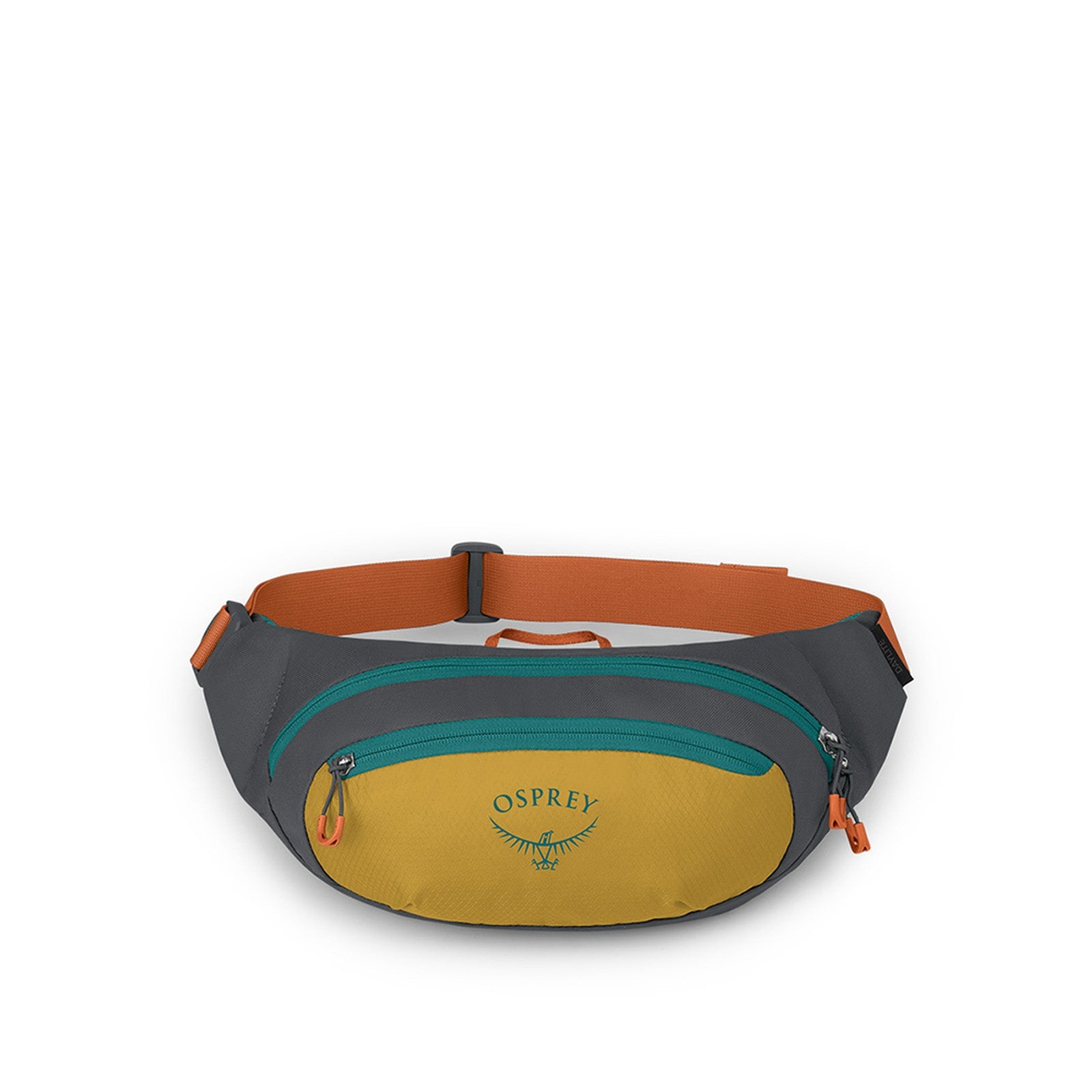 Osprey Daylite Waist pack front view in Tumbleweed Yellow/Tunnel Vision