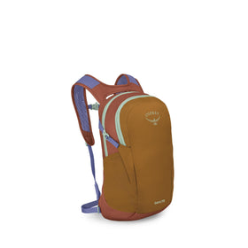 Osprey Daylite daypack in Barley Brown Multi, white-background side view