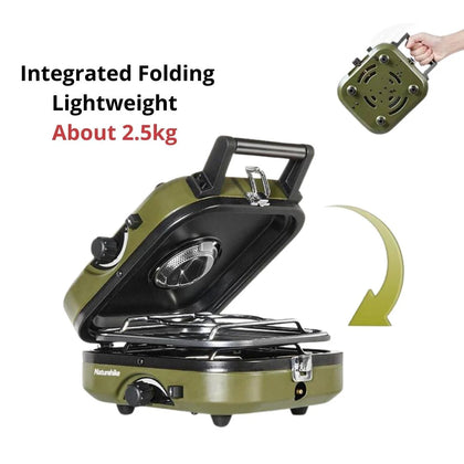 Naturehike Double Burner Folding Gas Stove