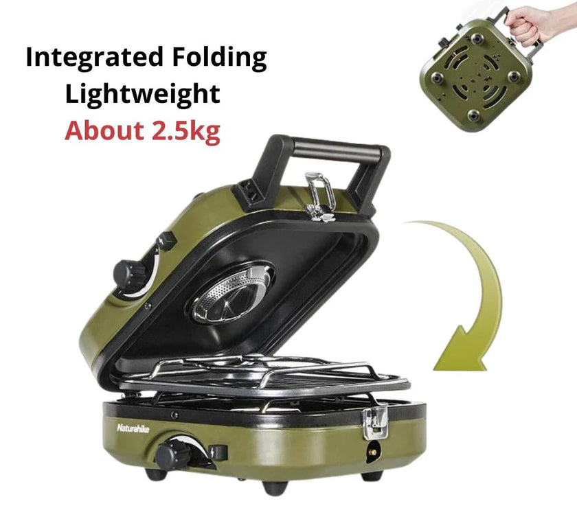 Naturehike Double Burner Folding Gas Stove