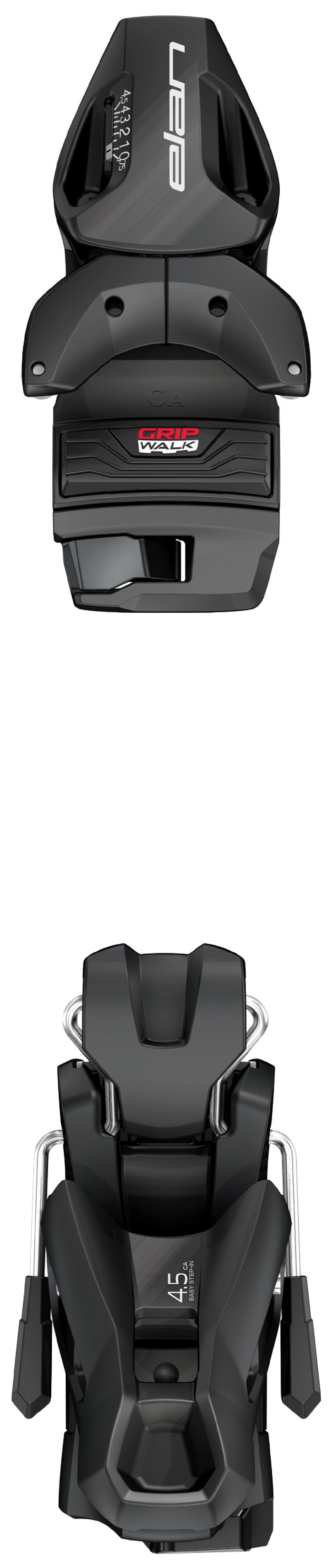 Elan Maxx Blue Junior Skis + EL 4.5 / EL 7.5 GW Bindings - Kids' - Elan EL 4.5 GW CA Junior binding (black) - 90-130 cm