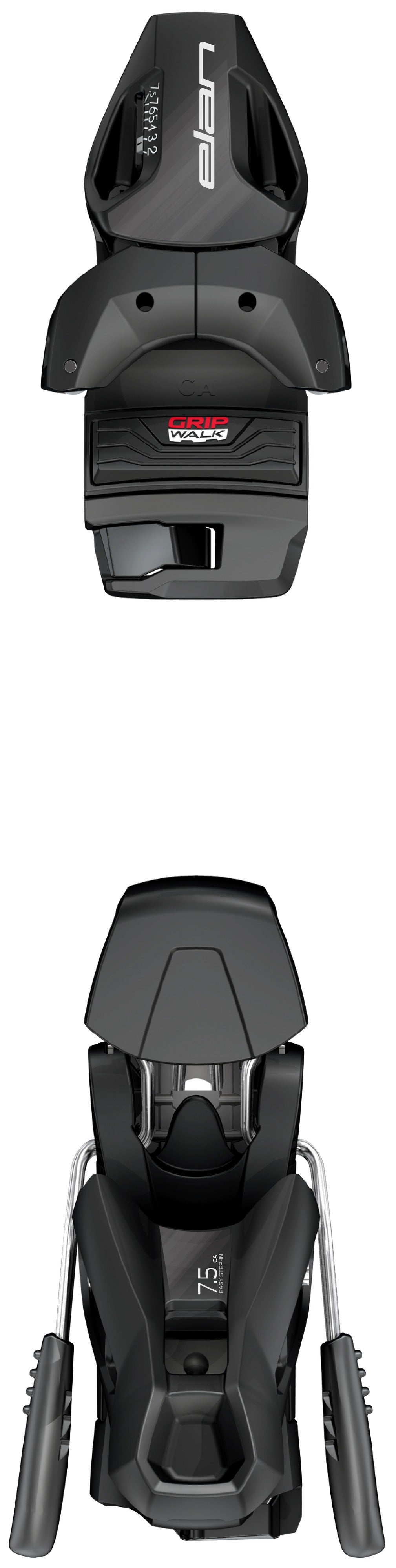 Elan Maxx Blue Junior Skis + EL 4.5 / EL 7.5 GW Bindings - Kids' - Elan EL 7.5 GW CA Junior binding (black) - 140-150 cm