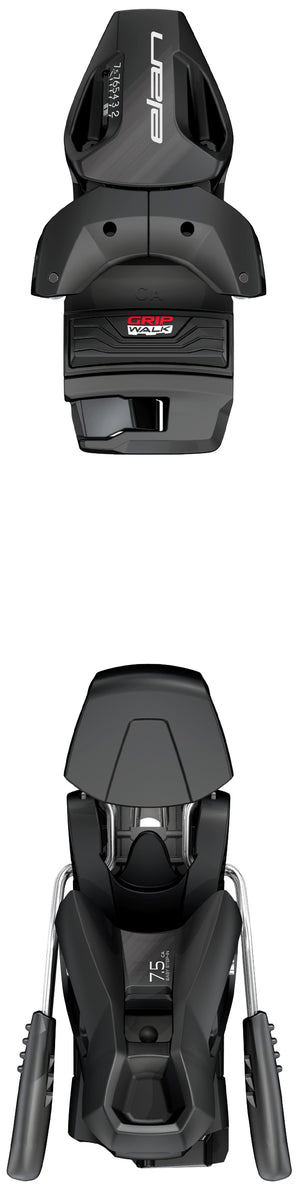 Elan Maxx Blue Junior Skis + EL 4.5 / EL 7.5 GW Bindings - Kids' - Elan EL 7.5 GW CA Junior binding (black) - 140-150 cm