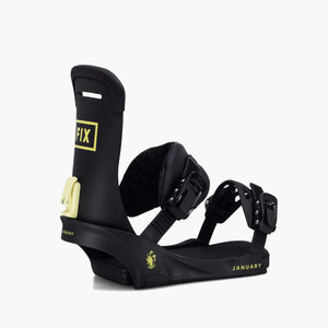 Fix January Women's Freestyle Snowboard Bindings