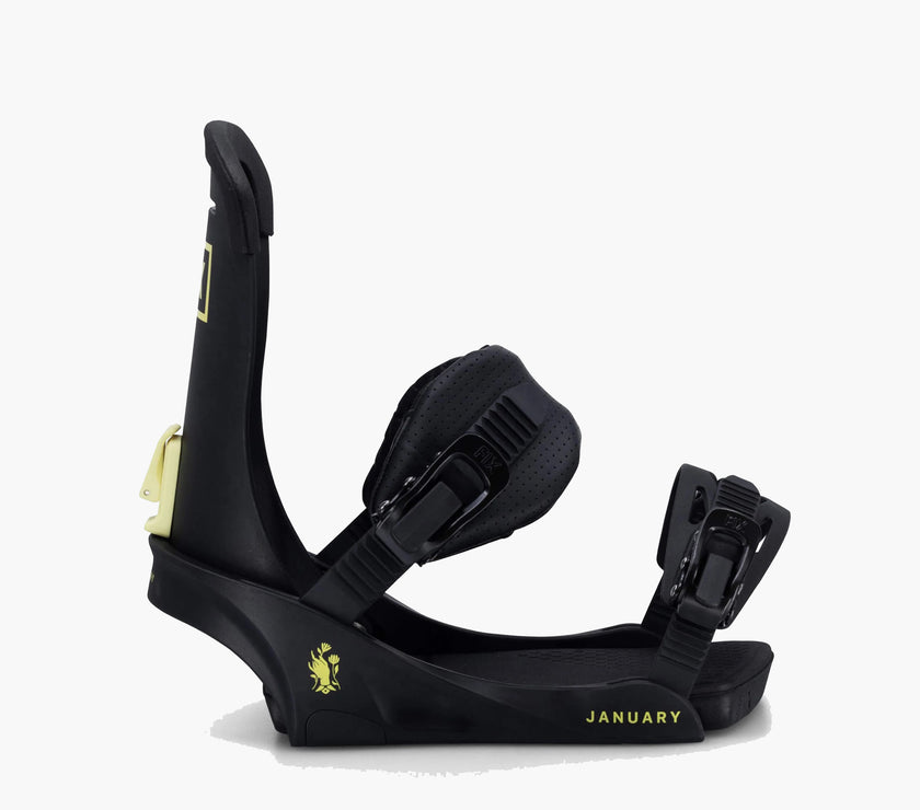 Fix January Women's Freestyle Snowboard Bindings