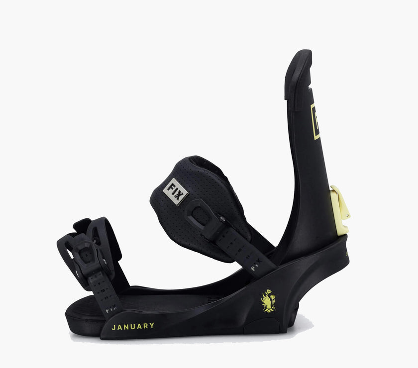 Fix January Women's Freestyle Snowboard Bindings