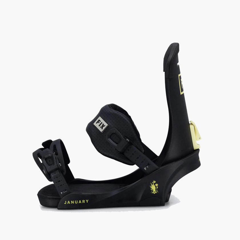 Fix January Women's Freestyle Snowboard Bindings