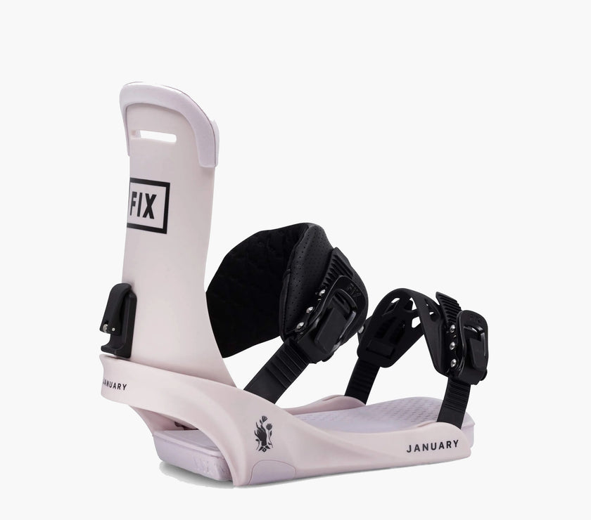 Fix January Women's Freestyle Snowboard Bindings