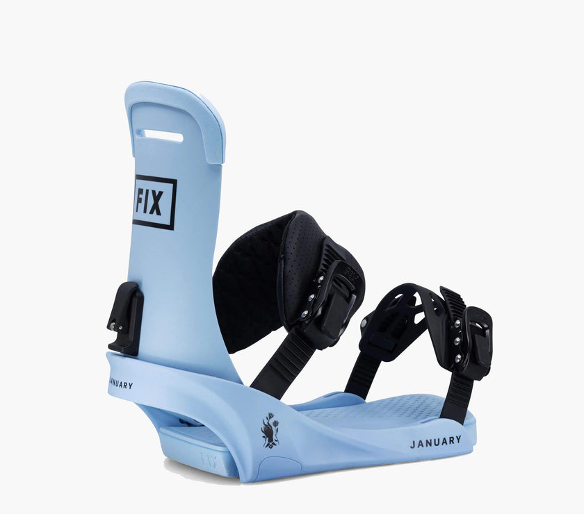 Fix January Women's Freestyle Snowboard Bindings