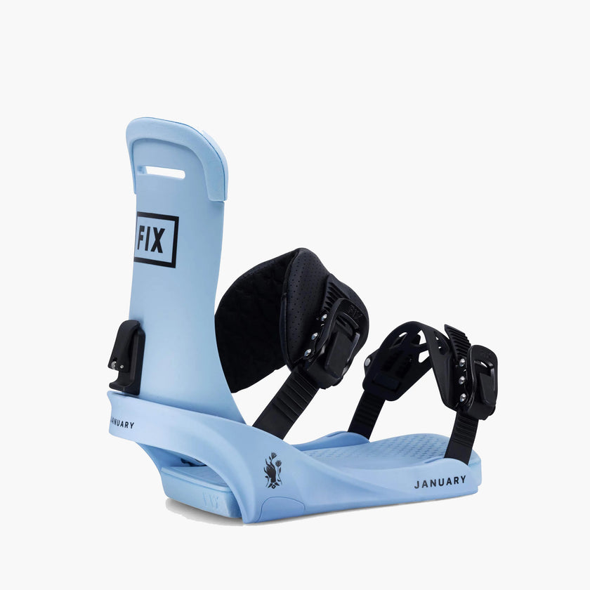 Fix January Women's Freestyle Snowboard Bindings