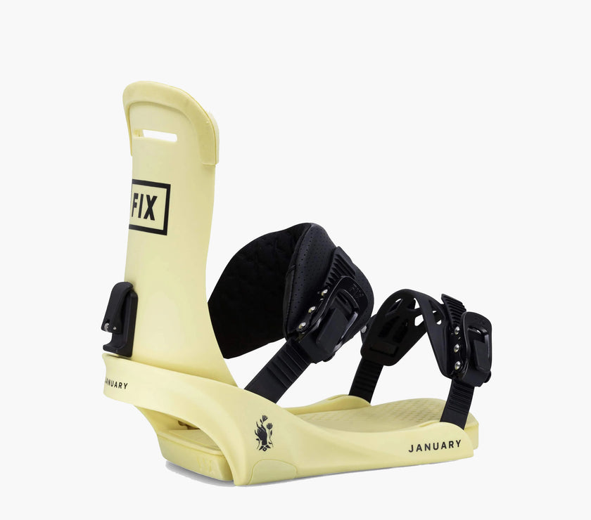 Fix January Women's Freestyle Snowboard Bindings