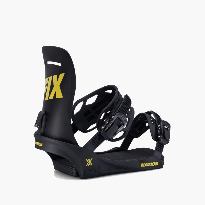 Fix Nation Men's Park Snowboard Bindings