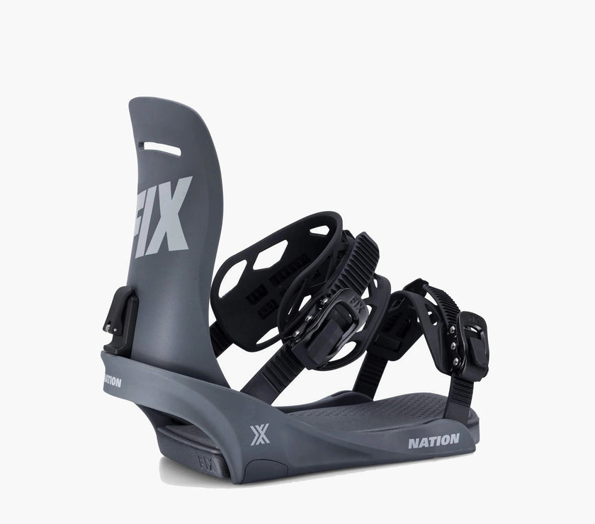 Fix Nation Men's Park Snowboard Bindings