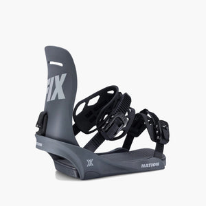 Fix Nation Men's Park Snowboard Bindings
