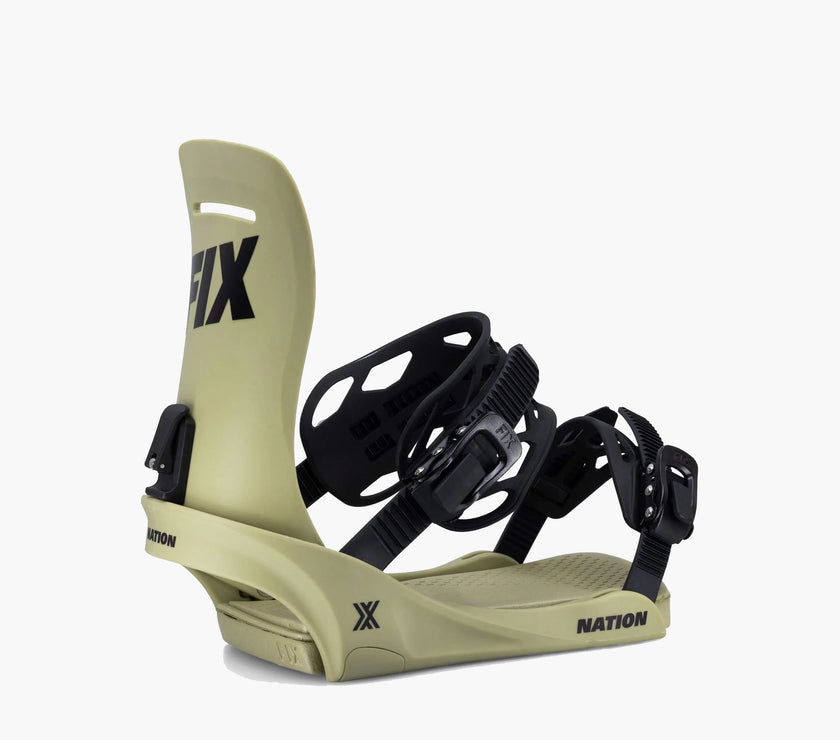 Fix Nation Men's Park Snowboard Bindings