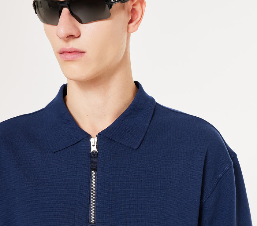 OAKLEY DRIVEN ZIP POLO
