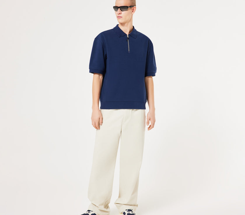 OAKLEY DRIVEN ZIP POLO