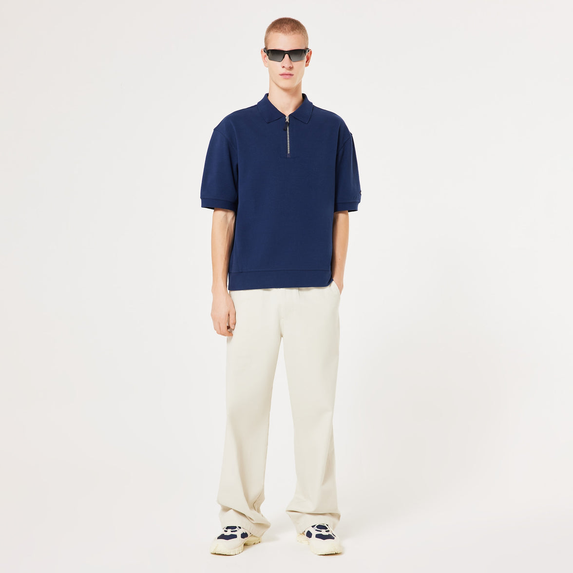 OAKLEY DRIVEN ZIP POLO