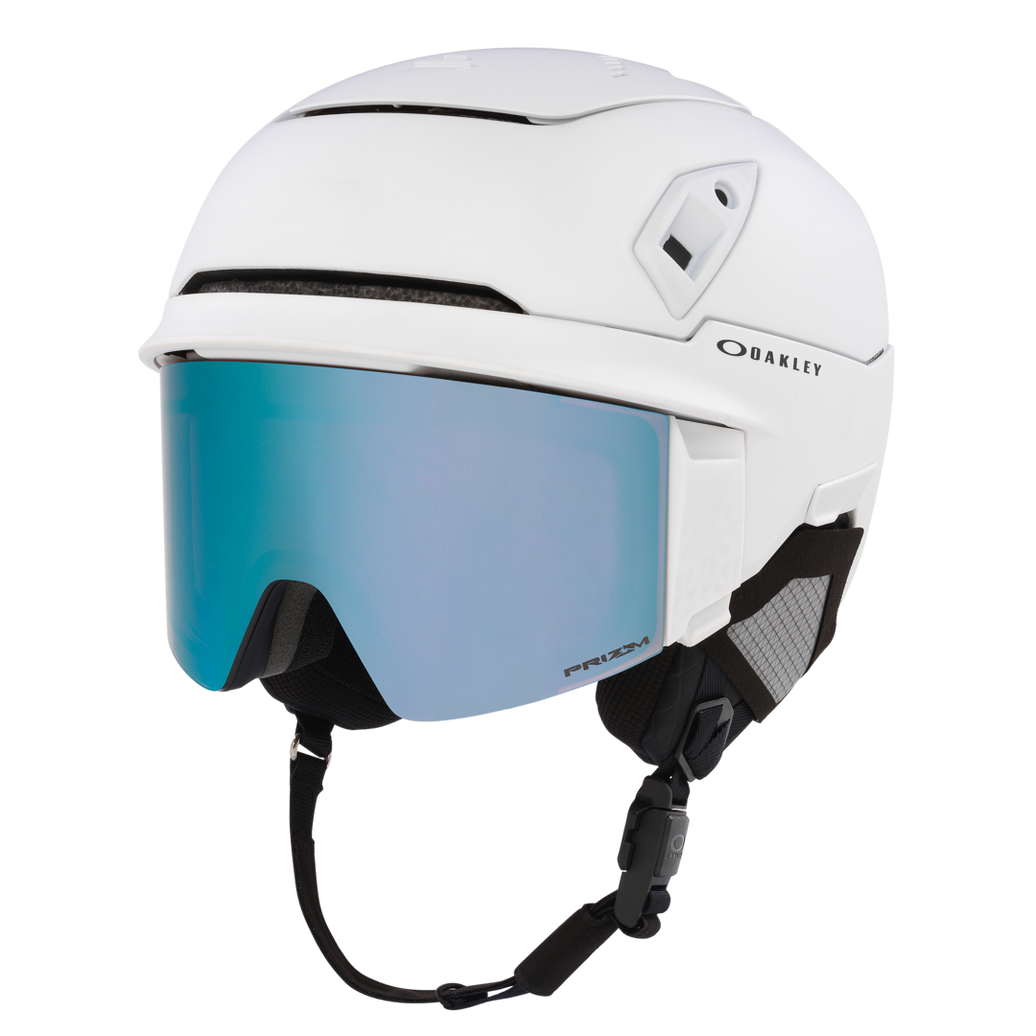 Oakley MOD7 Snow Helmet in White/Prizm Sapphire Iridium — official Oakley product image