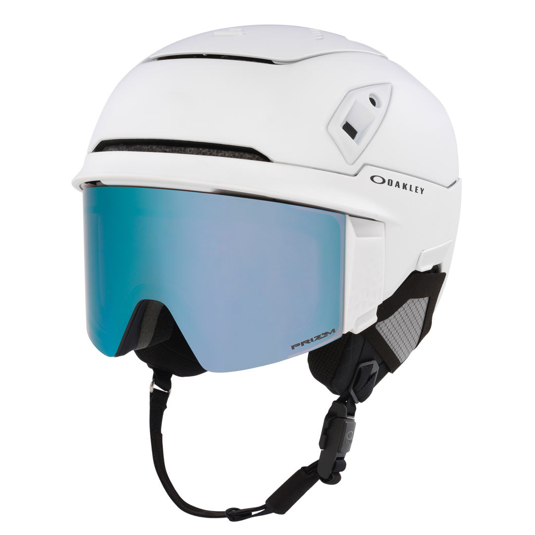 Oakley MOD7 Snow Helmet in White/Prizm Sapphire Iridium — official Oakley product image