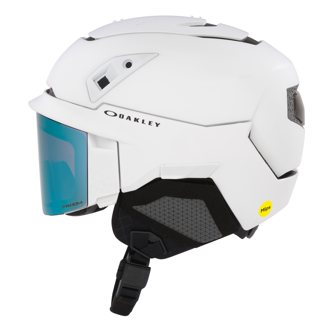 Oakley MOD7 Snow Helmet in White/Prizm Sapphire Iridium — official Oakley product image