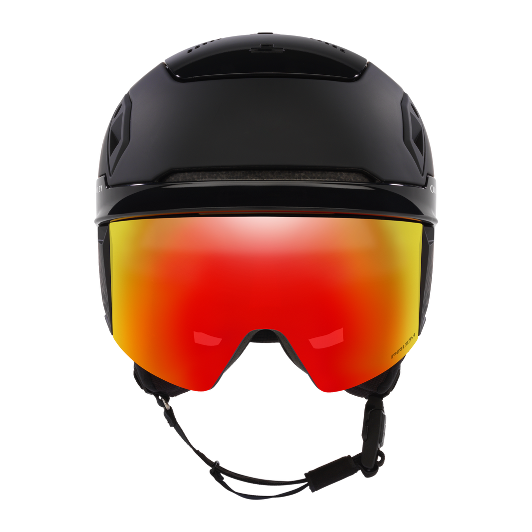 Oakley MOD7 I.C.E. Snow Helmet in Matt Black/Polished/I.C.E./Prizm Iridium Torch — official Oakley product image