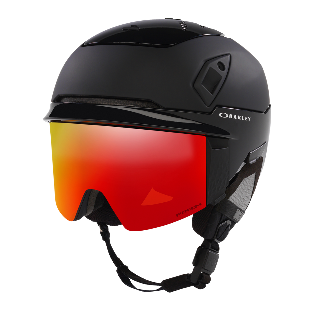 Oakley MOD7 I.C.E. Snow Helmet in Matt Black/Polished/I.C.E./Prizm Iridium Torch — official Oakley product image