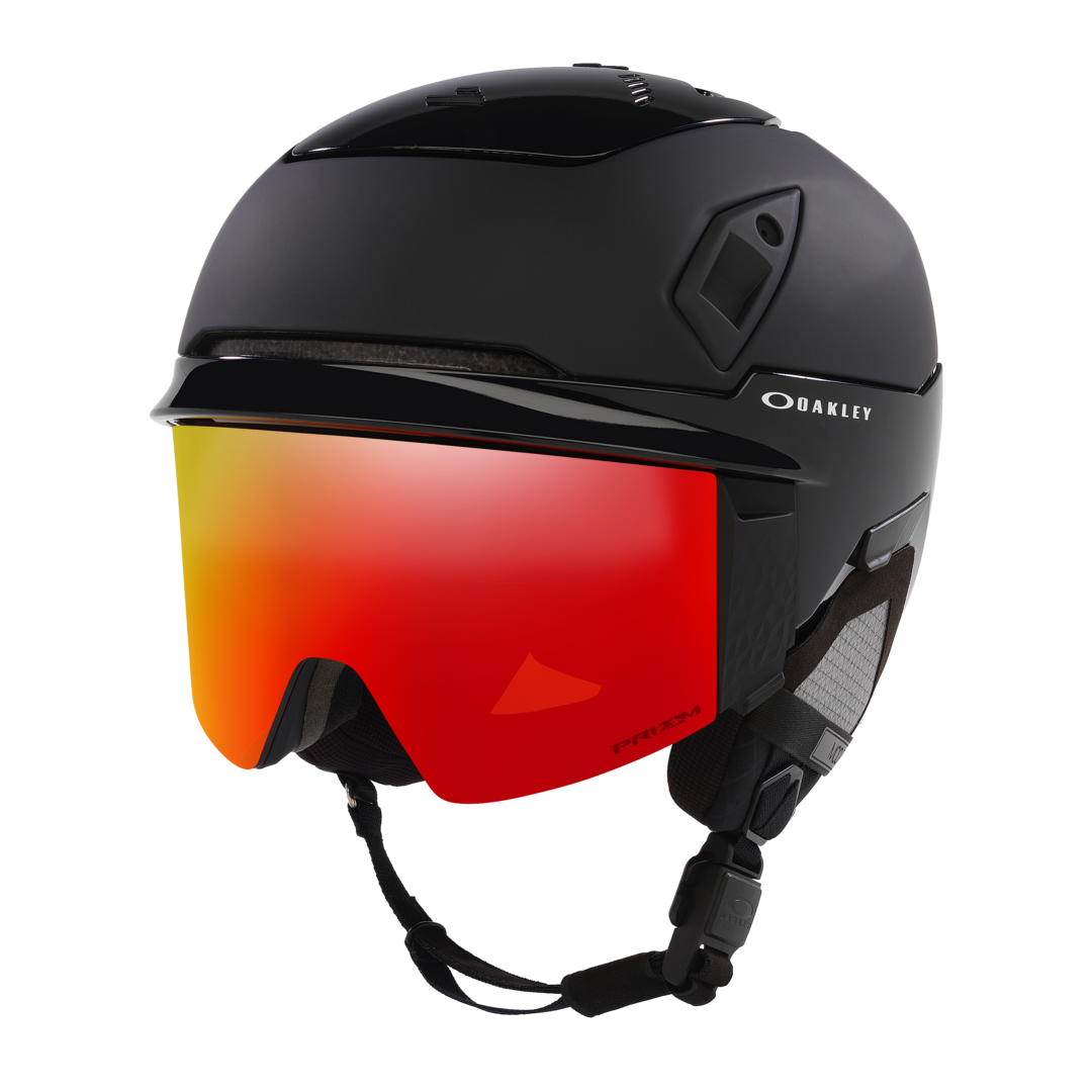 Oakley MOD7 I.C.E. Snow Helmet in Matt Black/Polished/I.C.E./Prizm Iridium Torch — official Oakley product image
