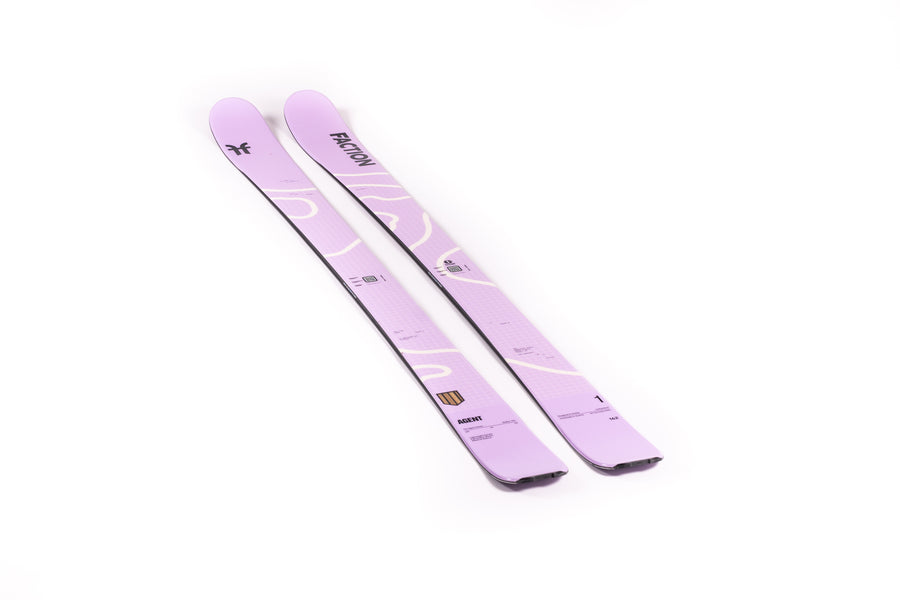 Faction Agent 1 Purple Skis (26/27) — official product image