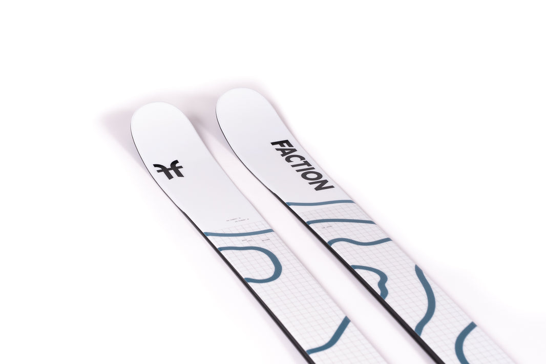 Faction Agent 1 White Skis (26/27) — official product image