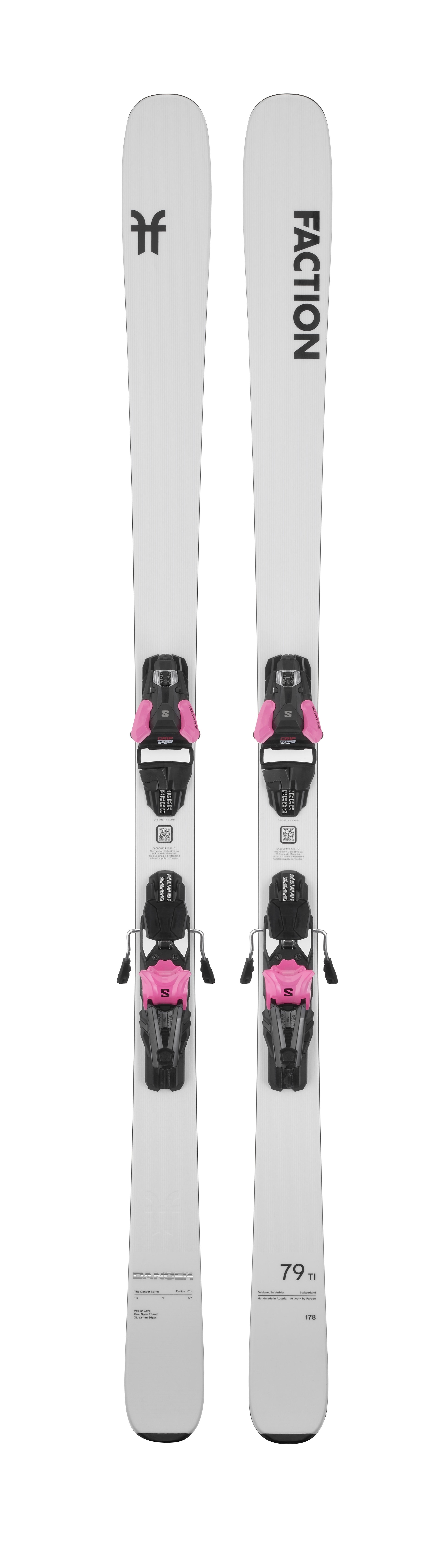 Faction Dancer 79 Ti SYS Skis (26/27) — official product image