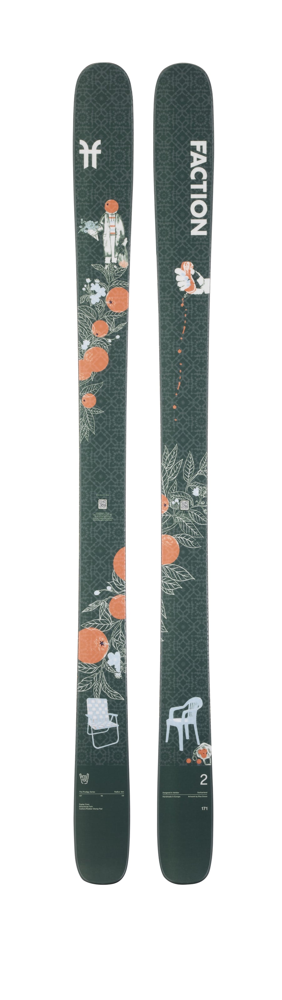 Faction Prodigy 2 Skis (26/27) — official product image