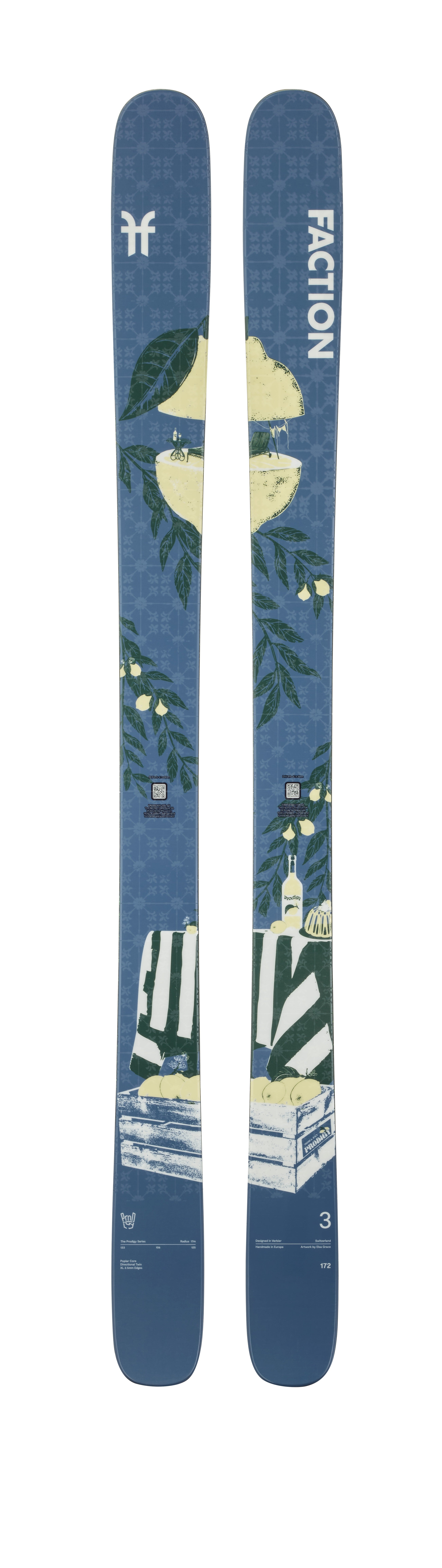 Faction Prodigy 3 Capsule Skis (26/27) — official product image