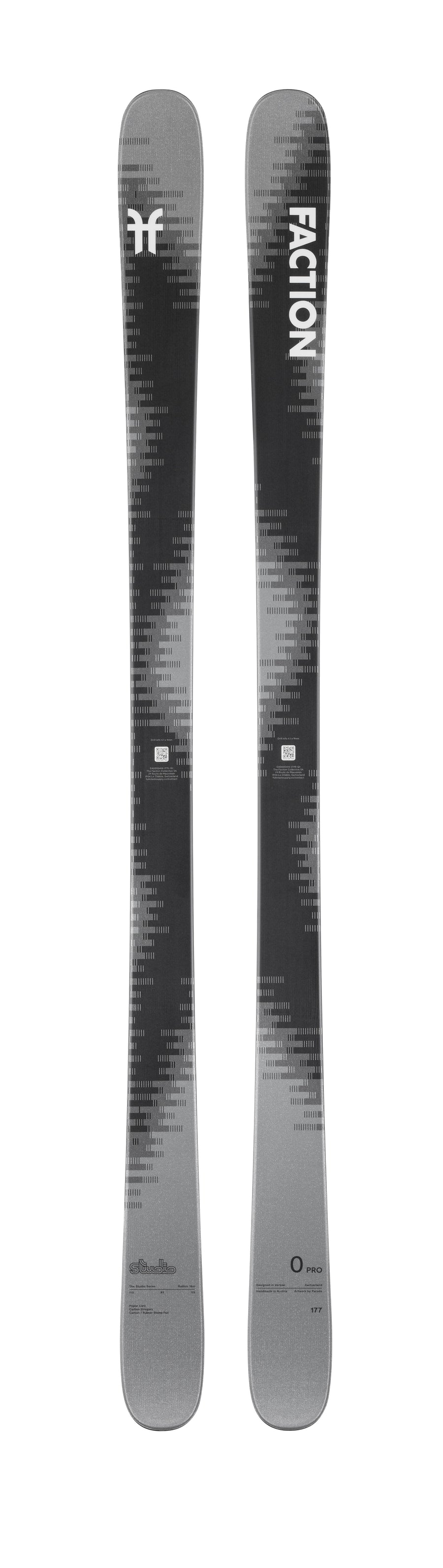 Faction Studio 0 Pro Skis (26/27) — official product image
