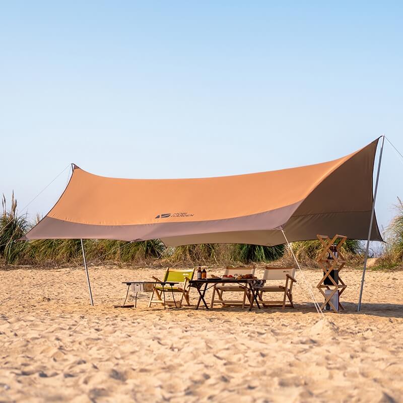 Mobi Garden Large Firmament Oxford Cloth With Silver Coated Tarp 520