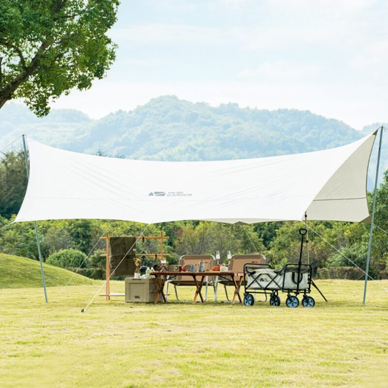 Mobi Garden Large Firmament Oxford Cloth With Silver Coated Tarp 520