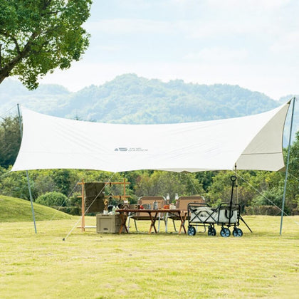 Mobi Garden Large Firmament Oxford Cloth With Silver Coated Tarp 520