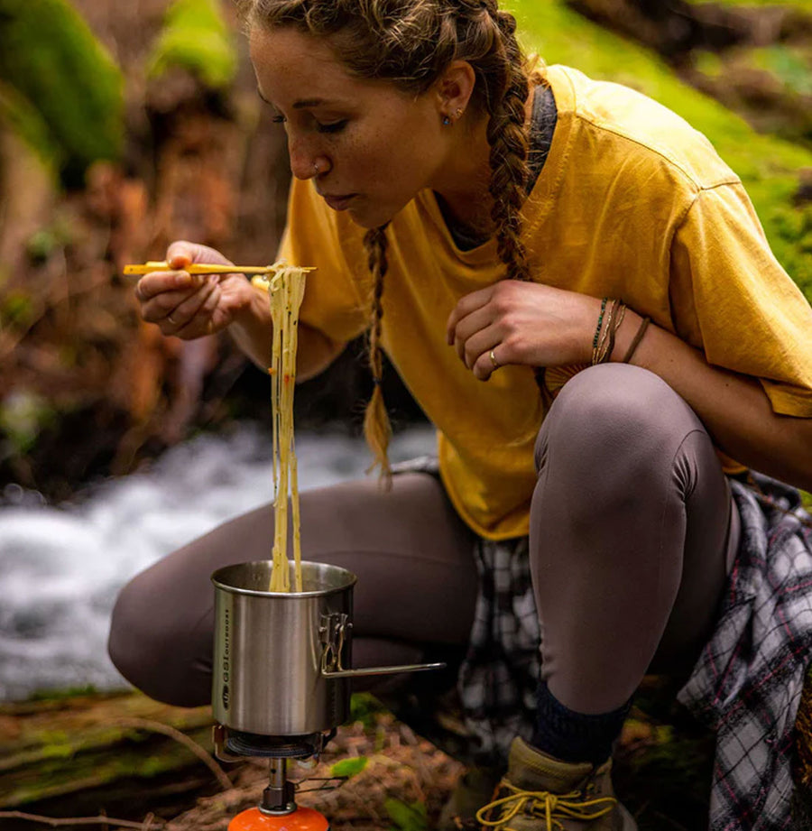GSI Outdoors Glacier Stainless Dualist Cookset